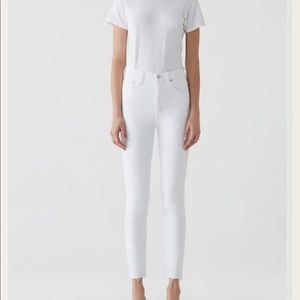 Agolde Nico High-Rise Slim Fit in Blurred